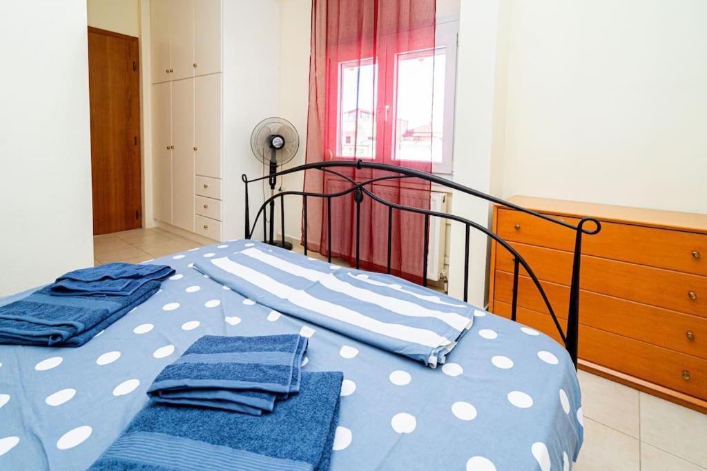 Finas Penthouse,Private Terrace,Great View,Mins From Sea Daire Kavala Dış mekan fotoğraf