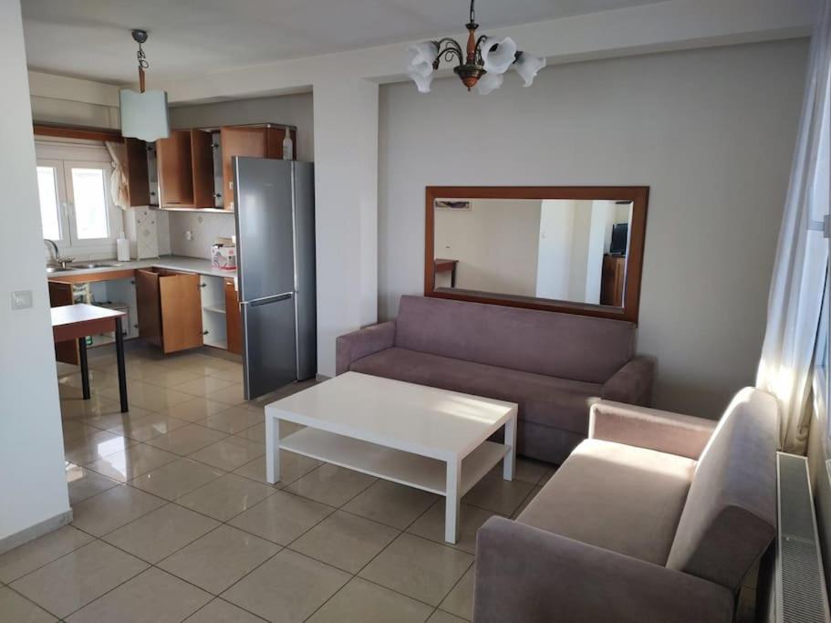 Finas Penthouse,Private Terrace,Great View,Mins From Sea Daire Kavala Dış mekan fotoğraf