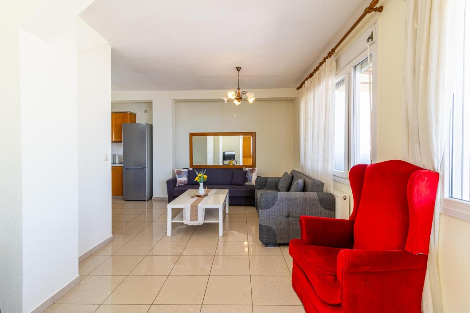 Finas Penthouse,Private Terrace,Great View,Mins From Sea Daire Kavala Dış mekan fotoğraf